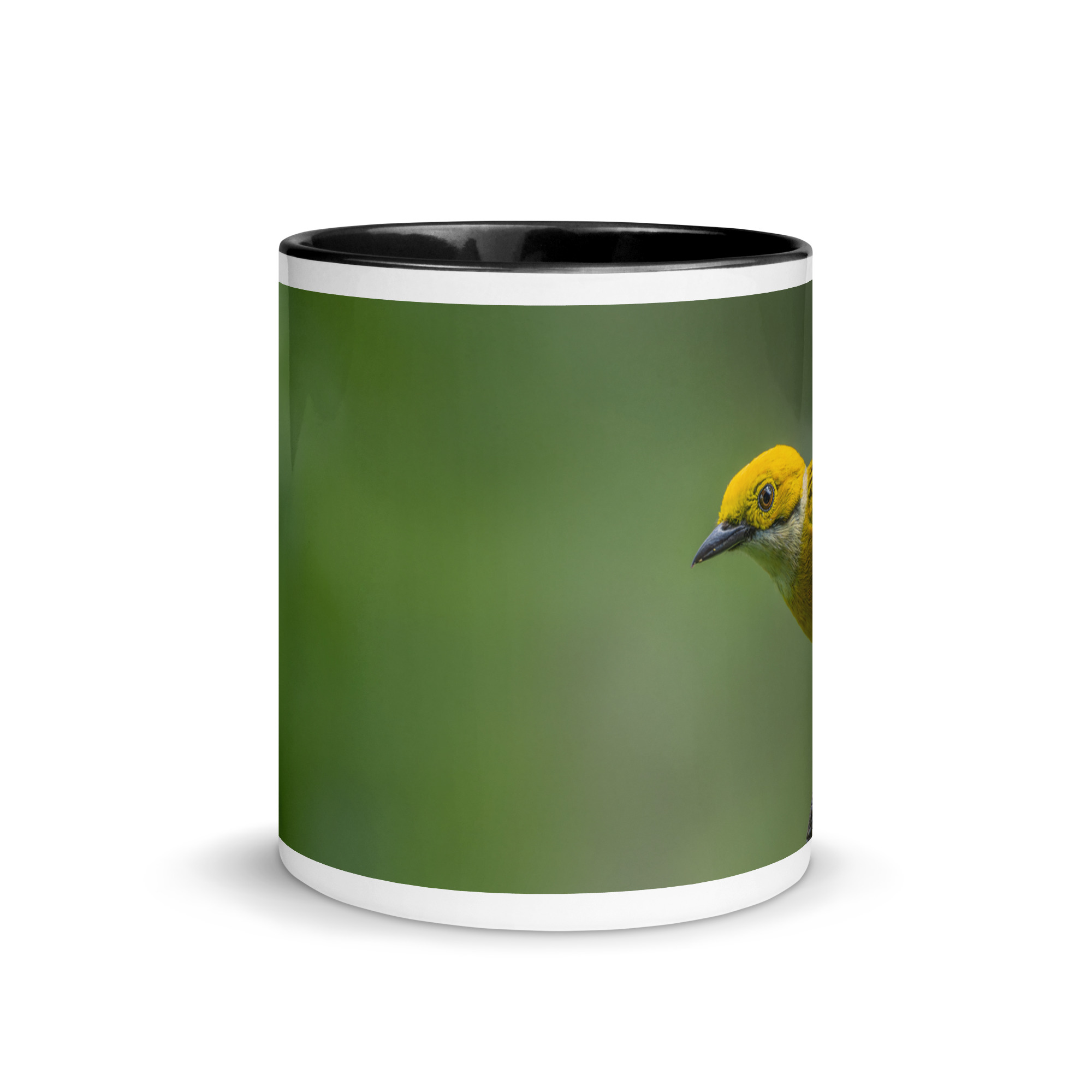 Silver-throated tanager! Mug with Color Inside - Image 3