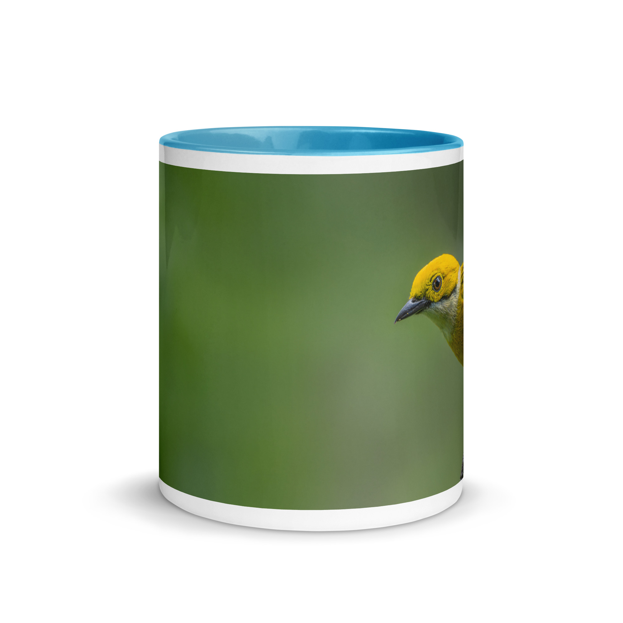 Silver-throated tanager! Mug with Color Inside - Image 17