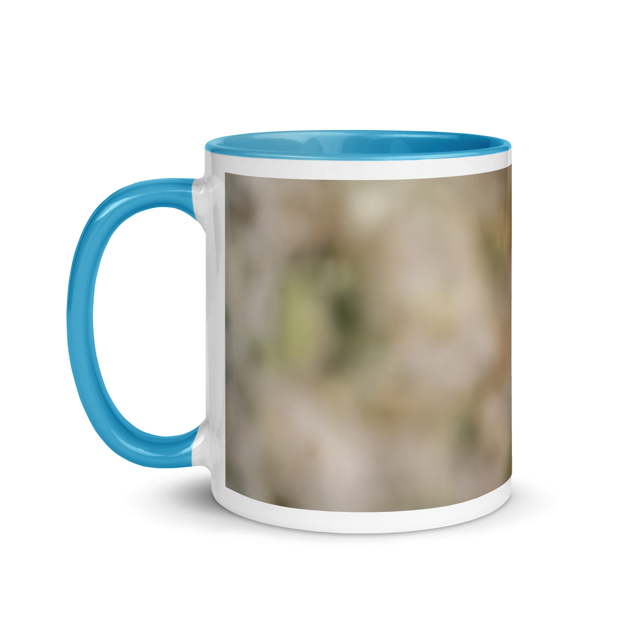 Desert five-spot in bloom! Mug with Color Inside - Image 18
