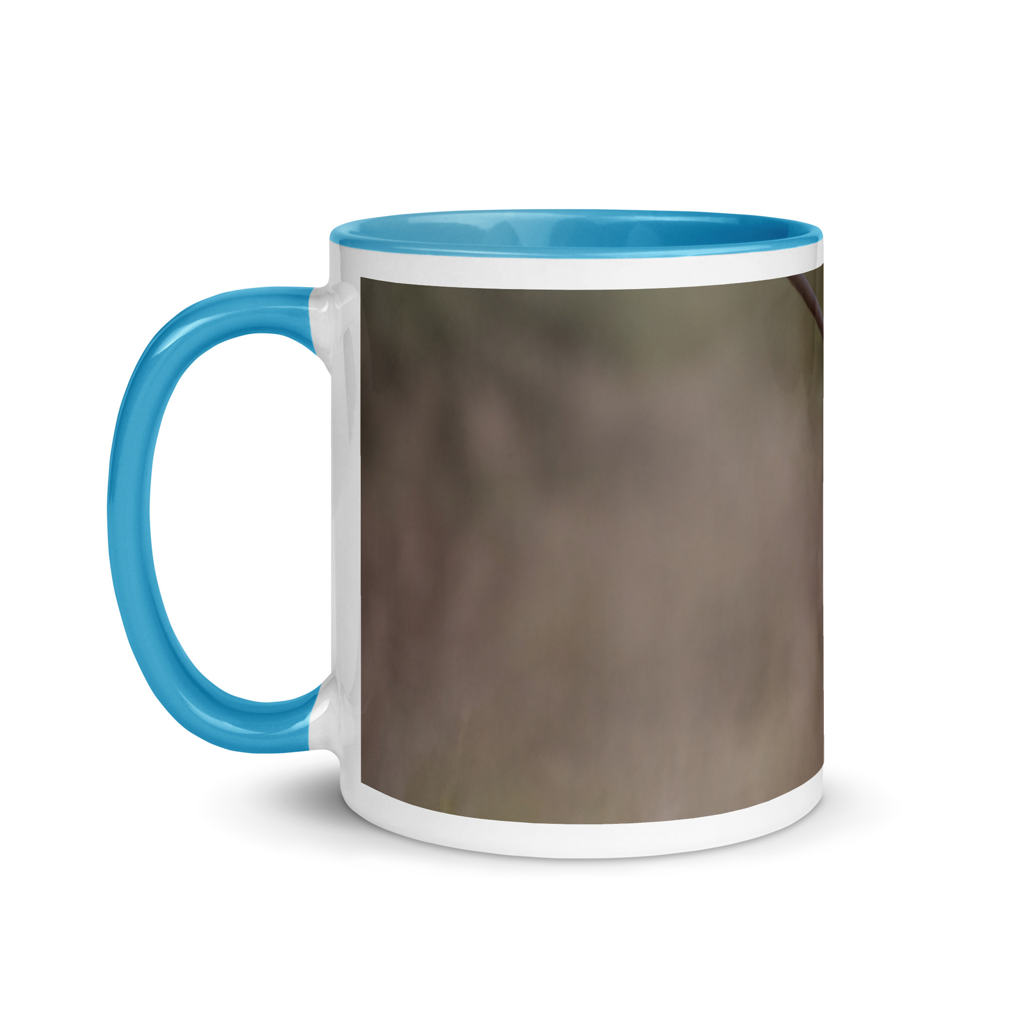Turquoise-browed motmot! Mug with Color Inside - Image 18