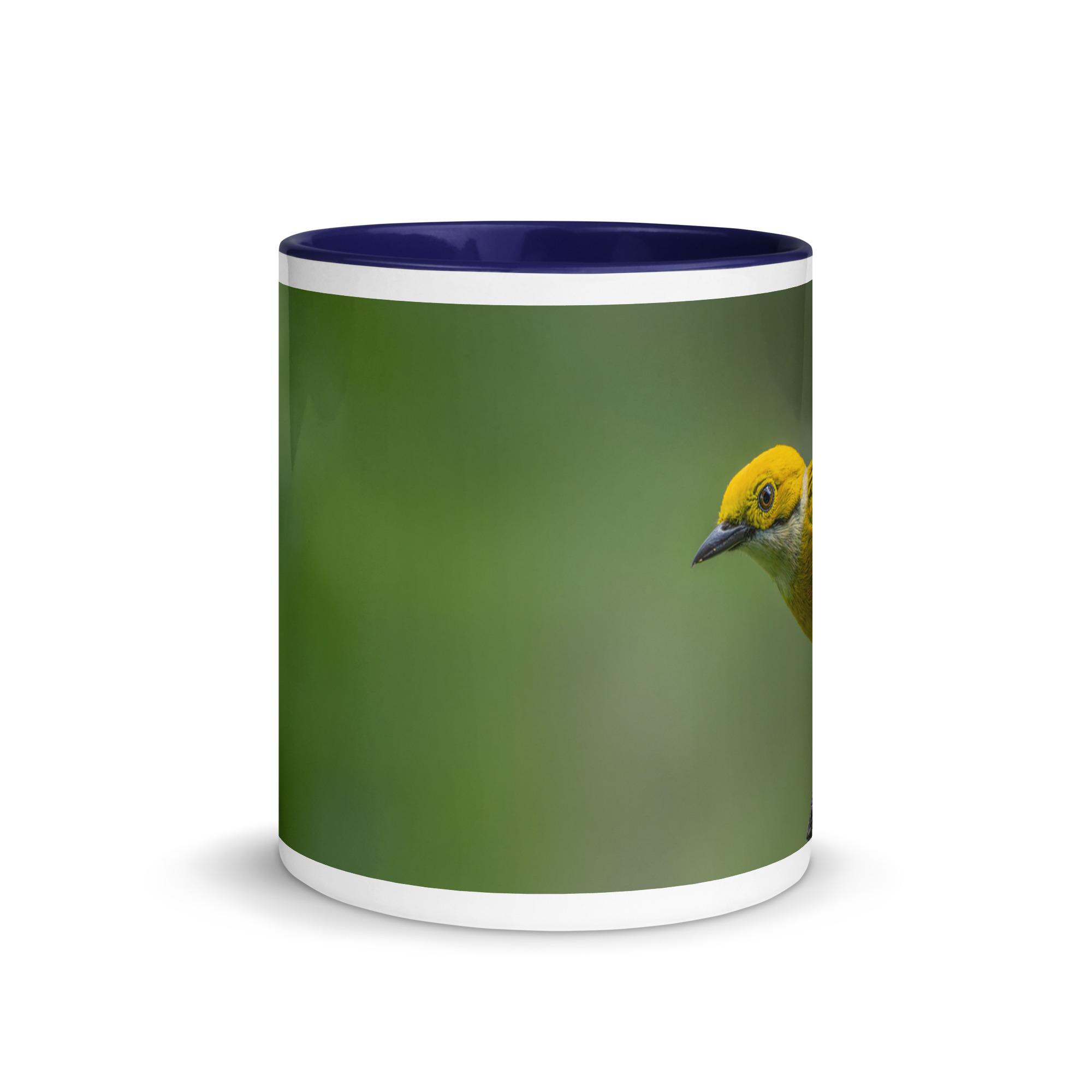 Silver-throated tanager! Mug with Color Inside - Image 6