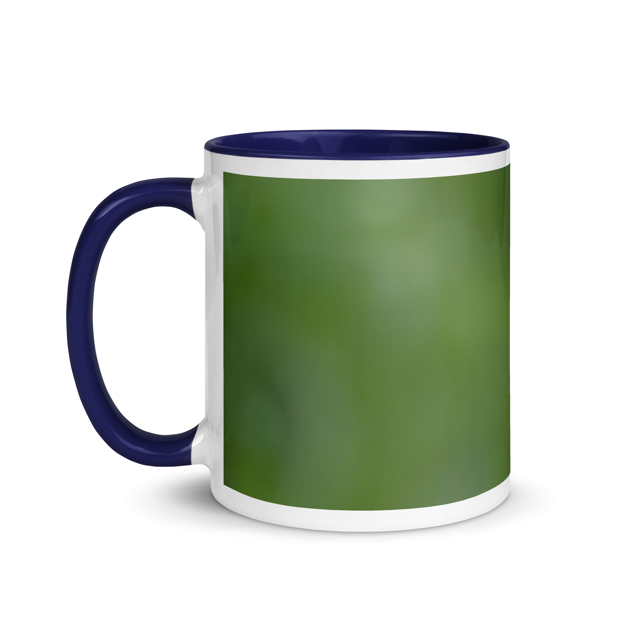 Silver-throated tanager! Mug with Color Inside - Image 7