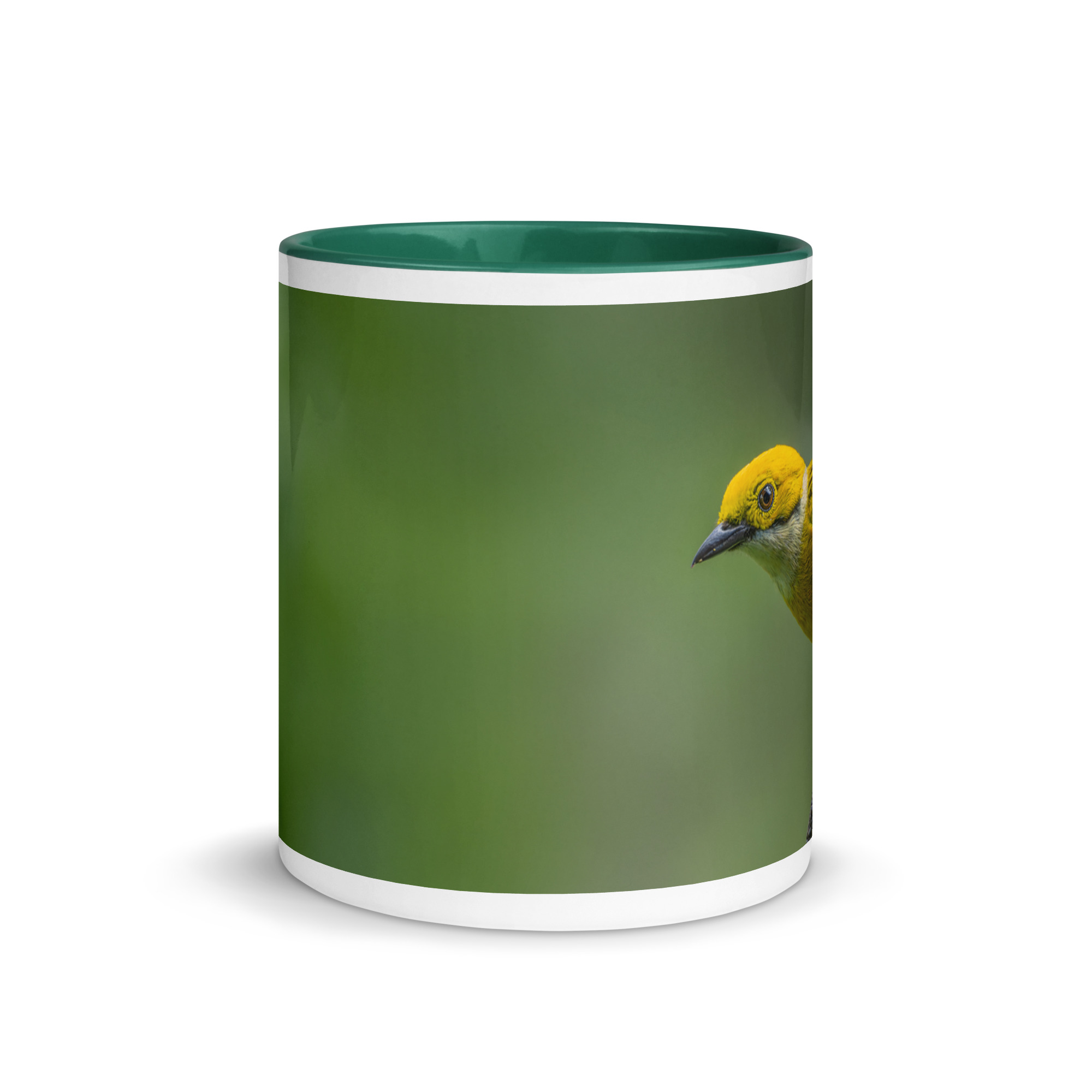 Silver-throated tanager! Mug with Color Inside - Image 11