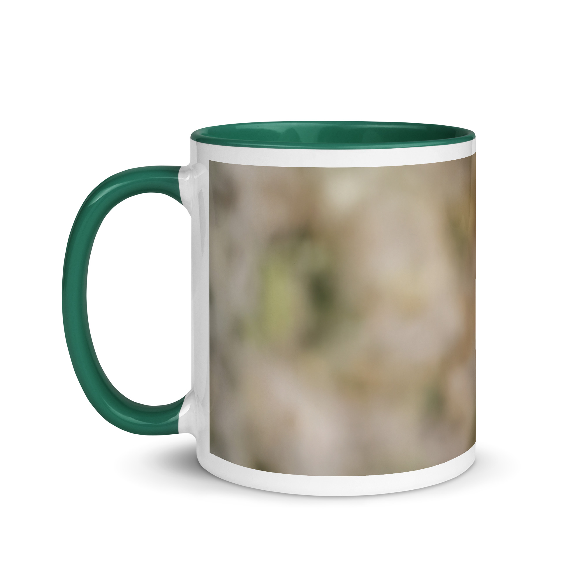 Desert five-spot in bloom! Mug with Color Inside - Image 12