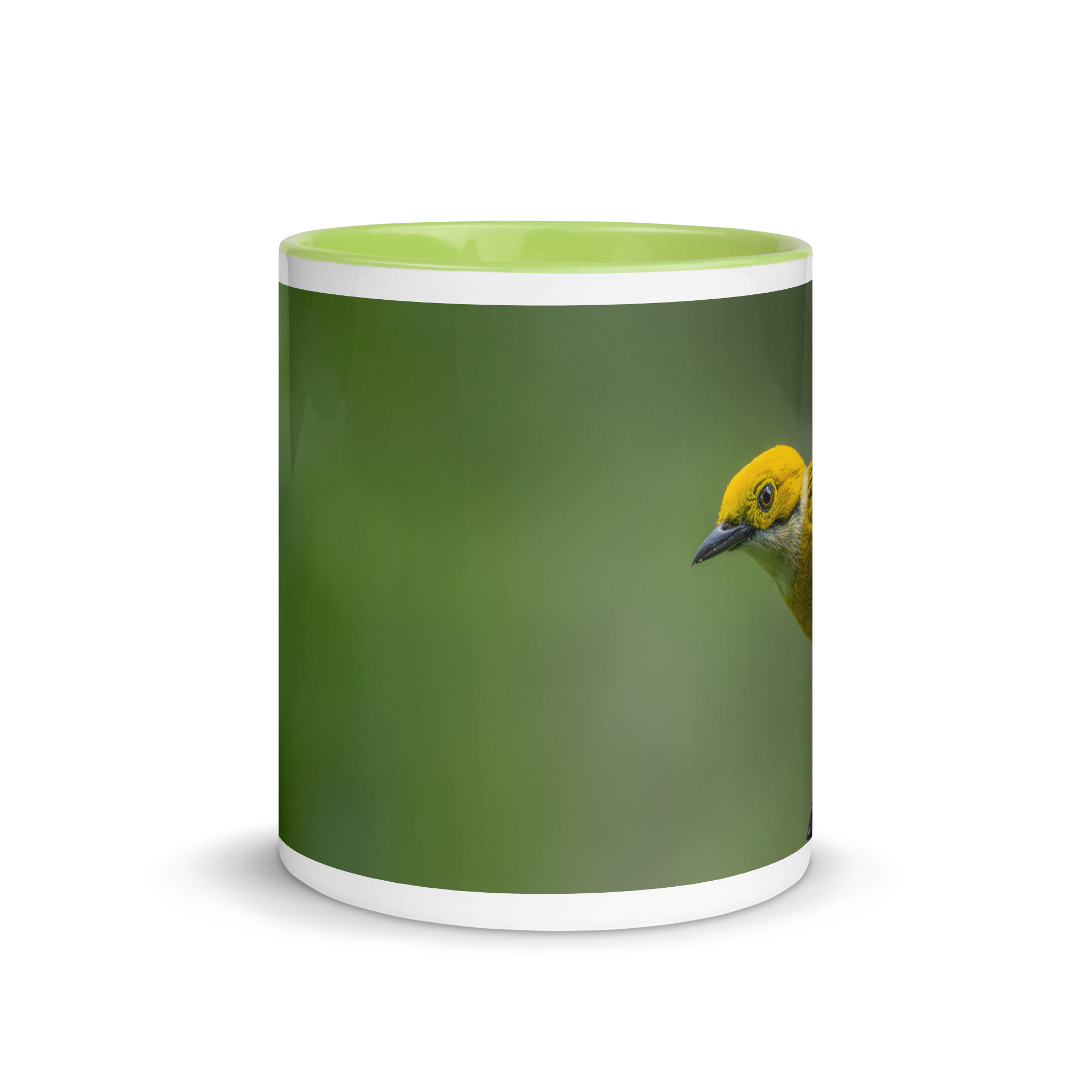Silver-throated tanager! Mug with Color Inside - Image 26