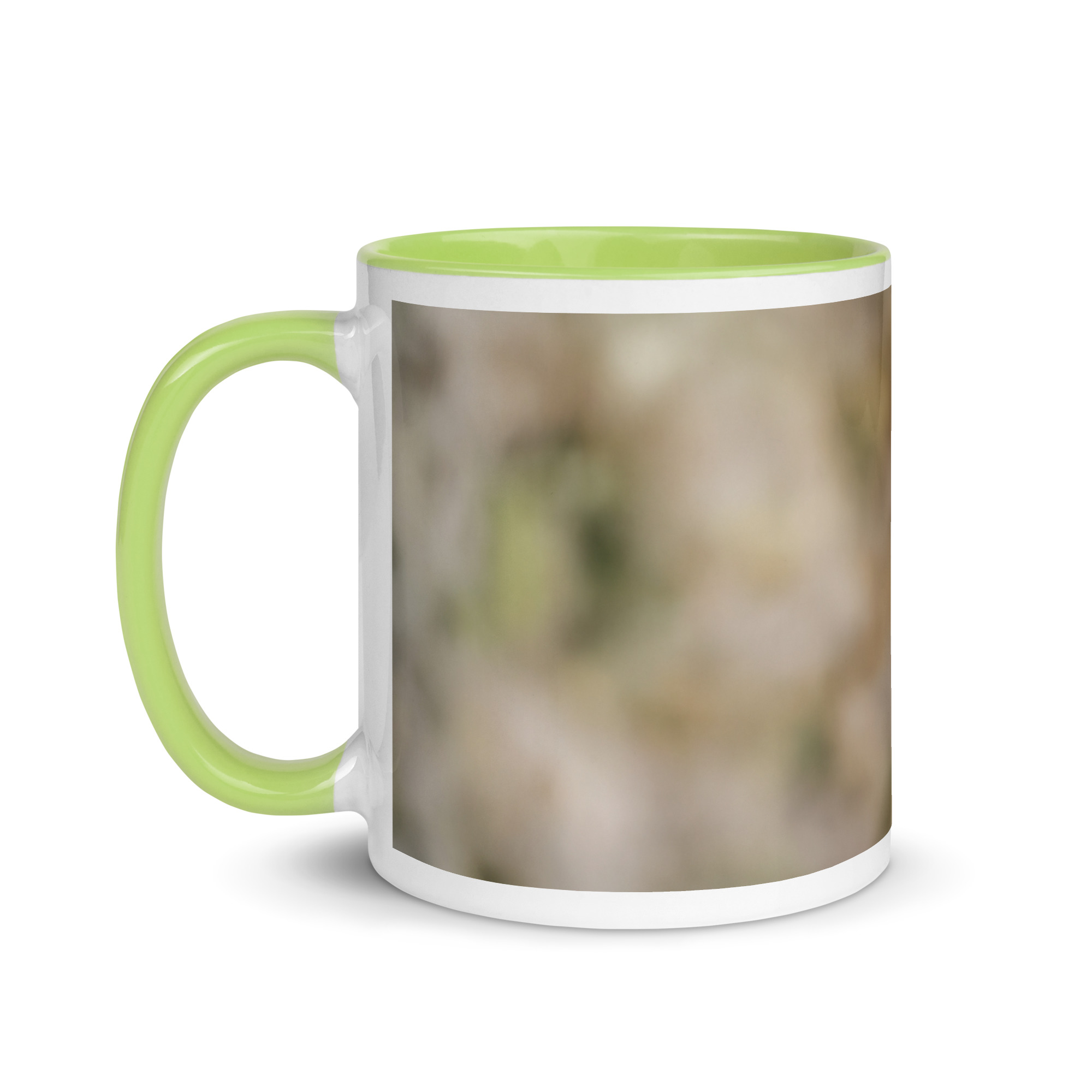 Desert five-spot in bloom! Mug with Color Inside - Image 27