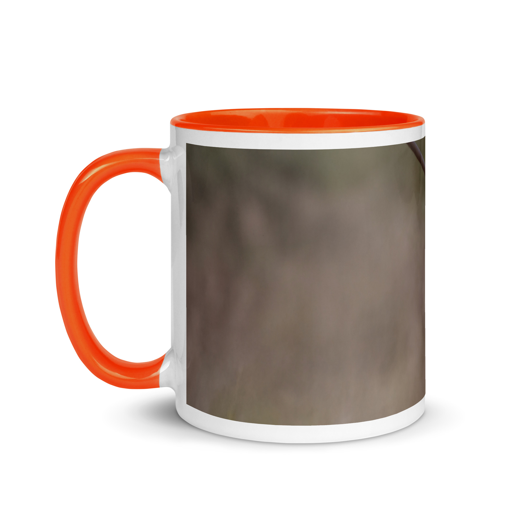 Turquoise-browed motmot! Mug with Color Inside - Image 15