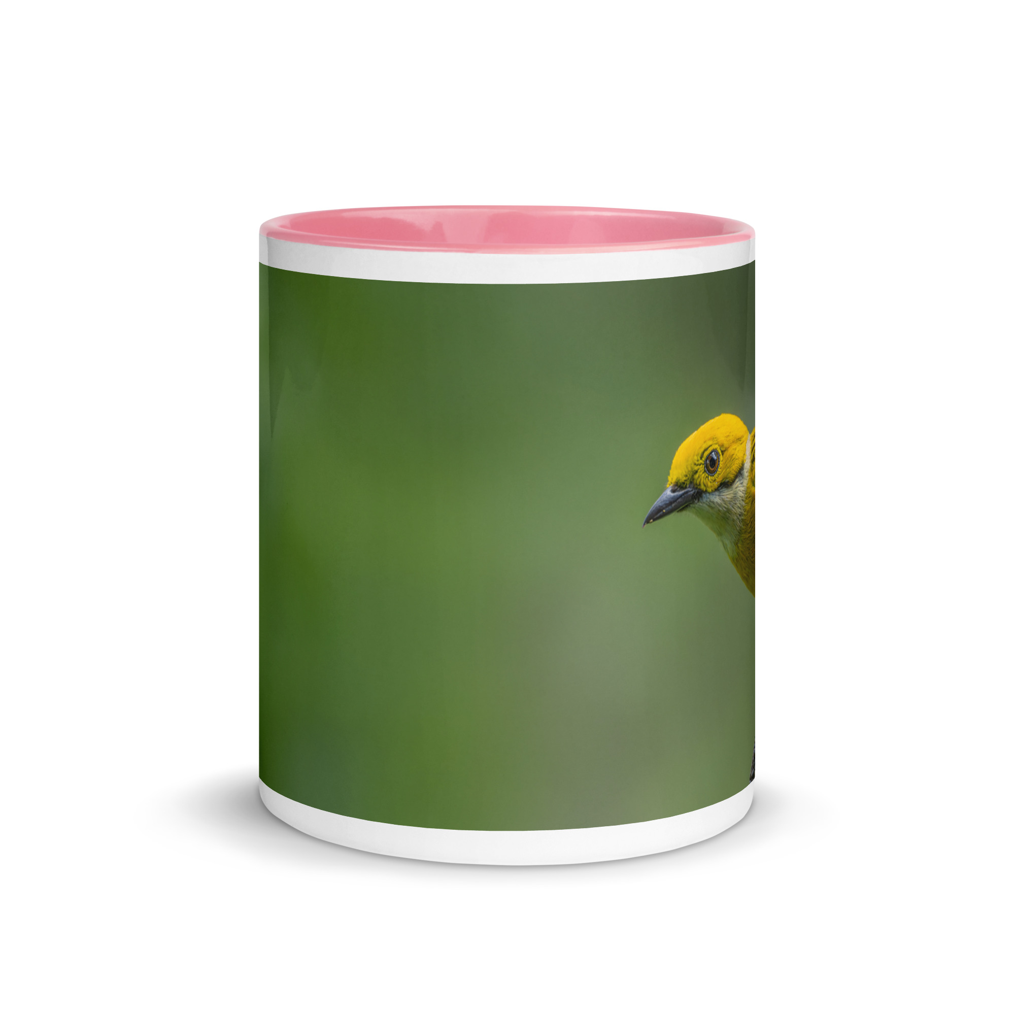 Silver-throated tanager! Mug with Color Inside - Image 20