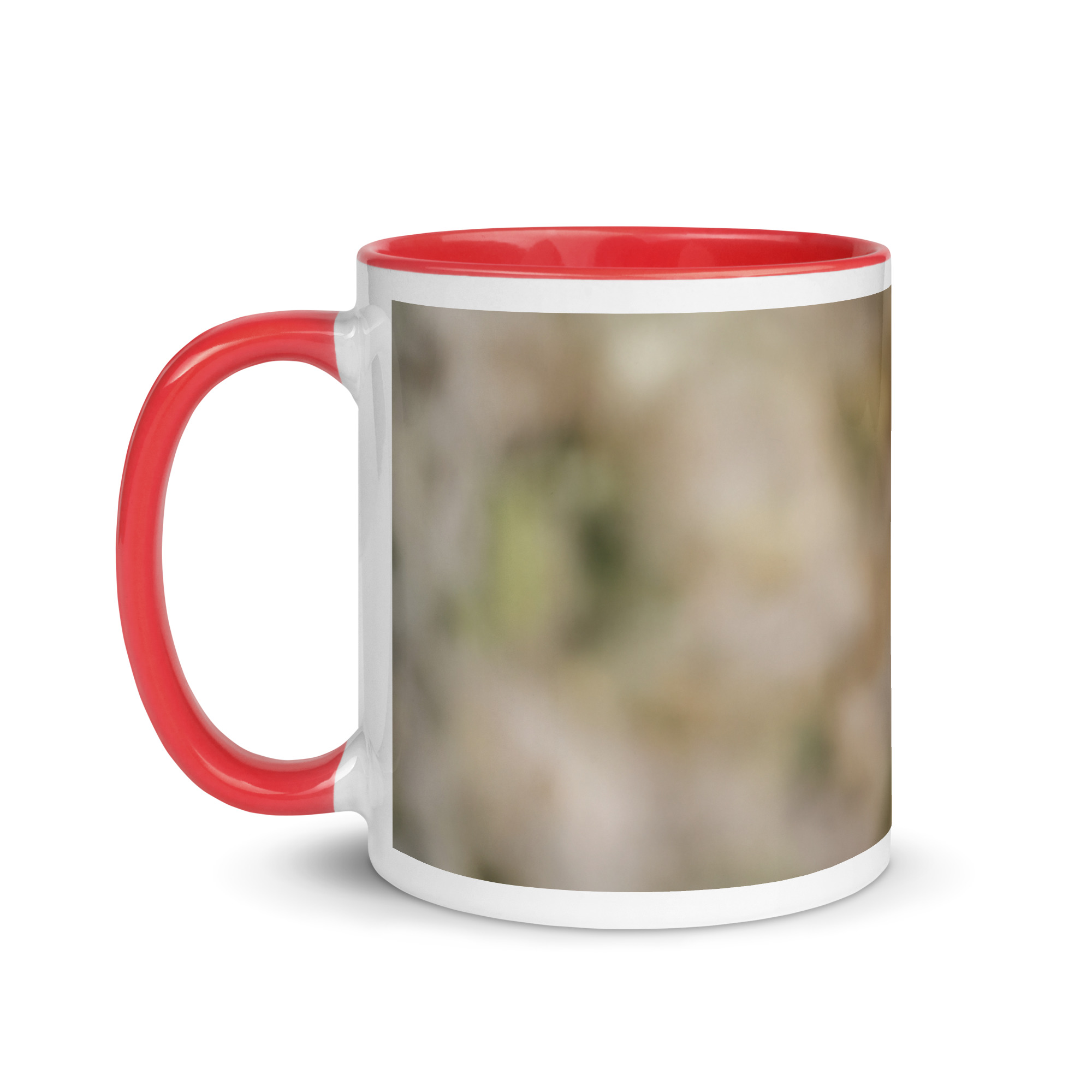 Desert five-spot in bloom! Mug with Color Inside - Image 9