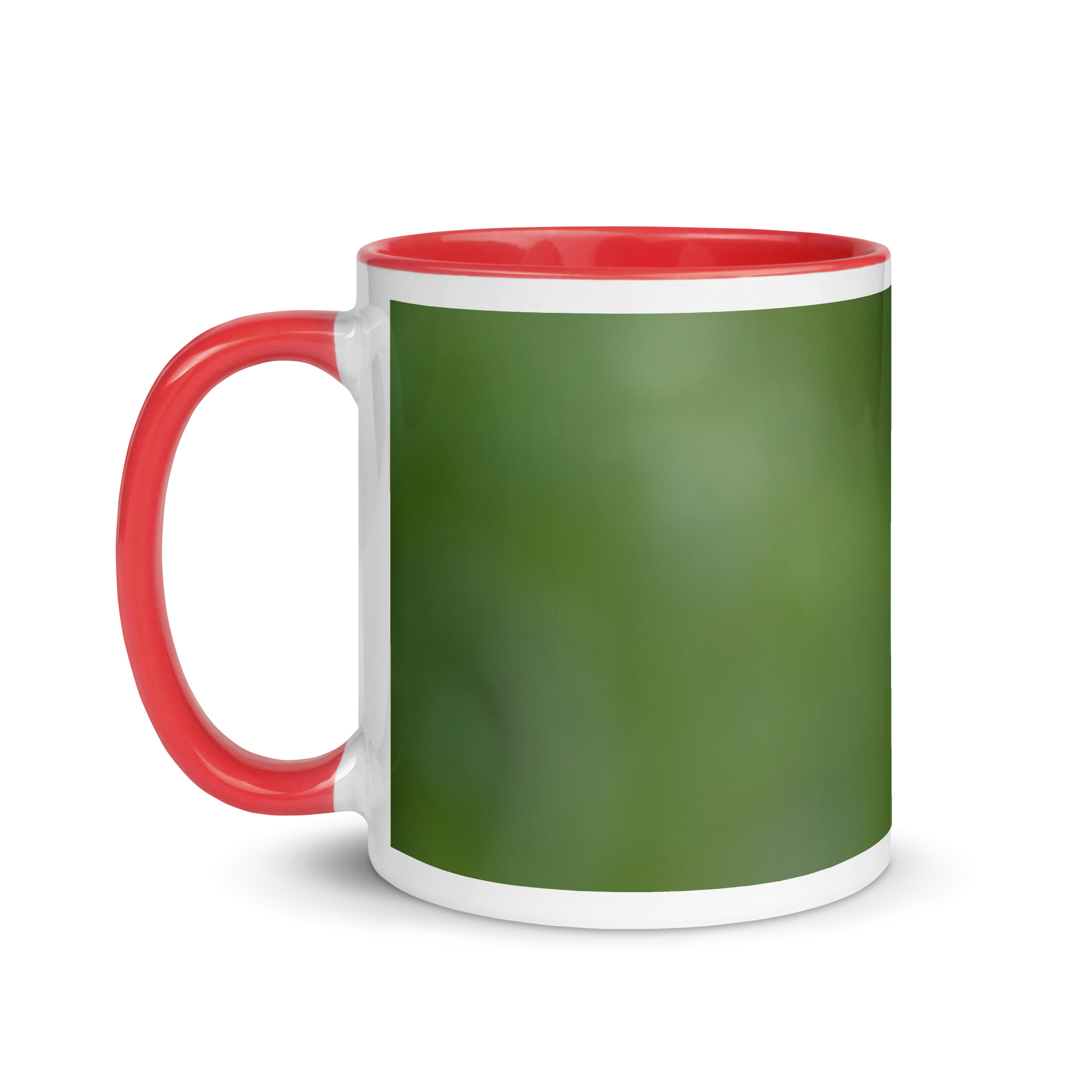 Silver-throated tanager! Mug with Color Inside - Image 9