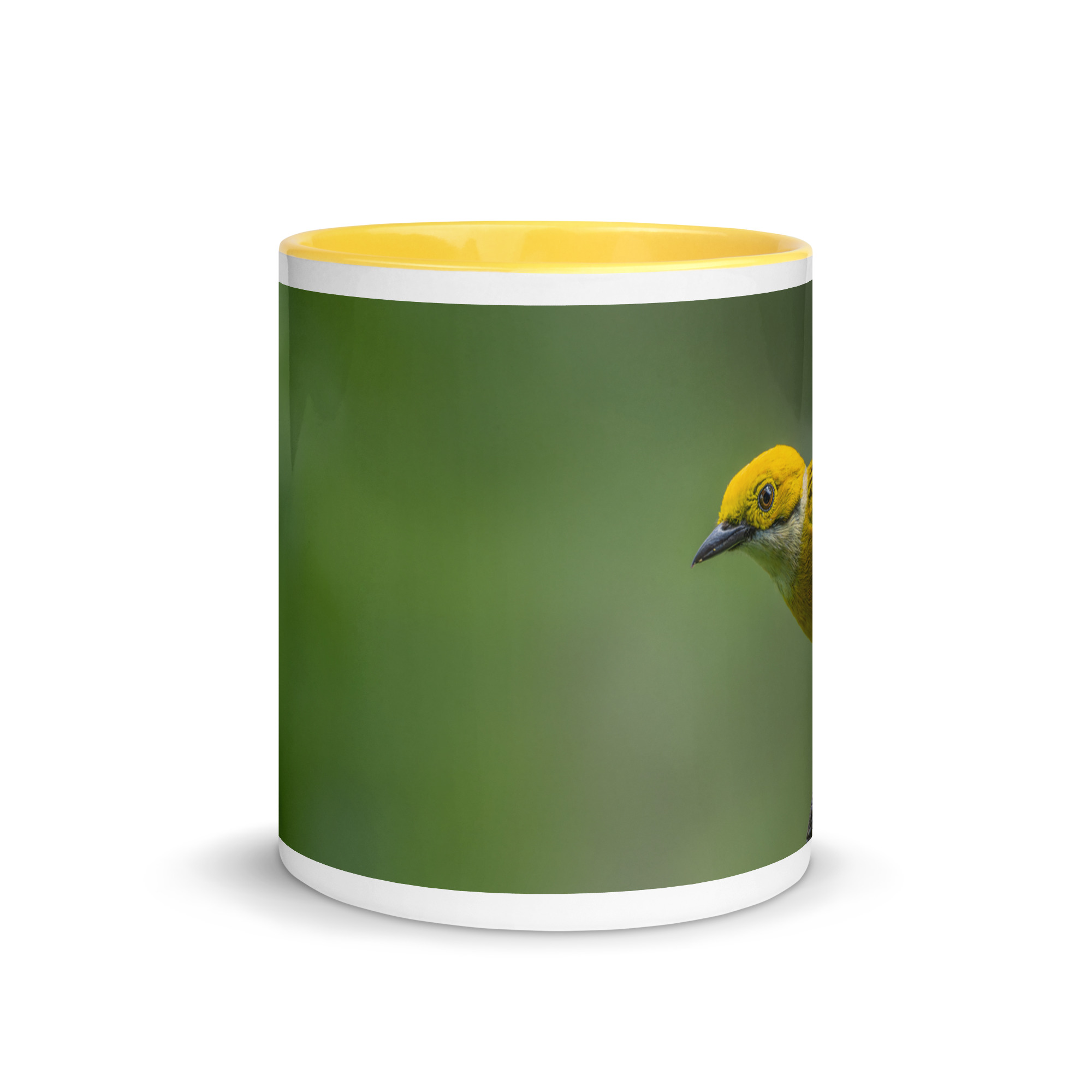 Silver-throated tanager! Mug with Color Inside - Image 29
