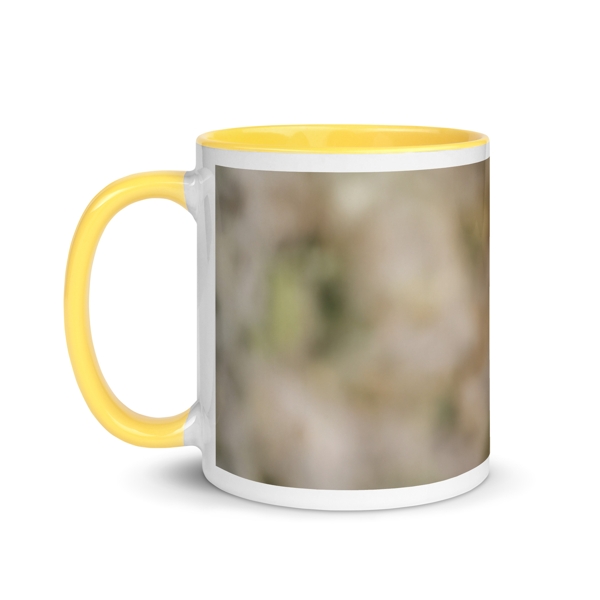 Desert five-spot in bloom! Mug with Color Inside - Image 30