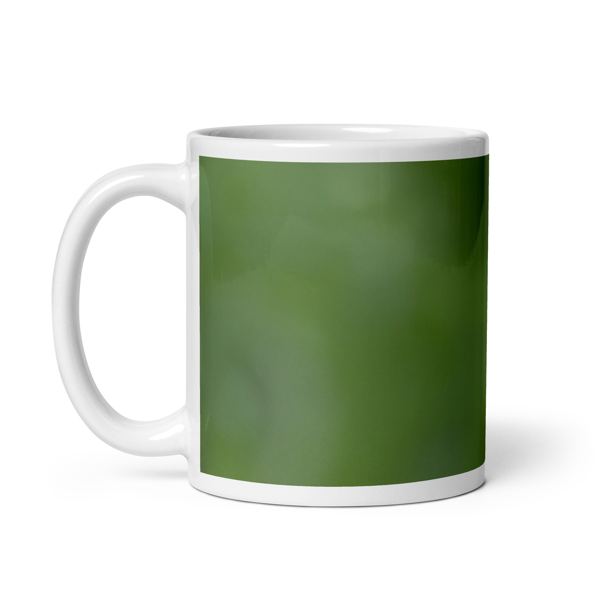 Silver-throated tanager! White glossy mug - Image 2