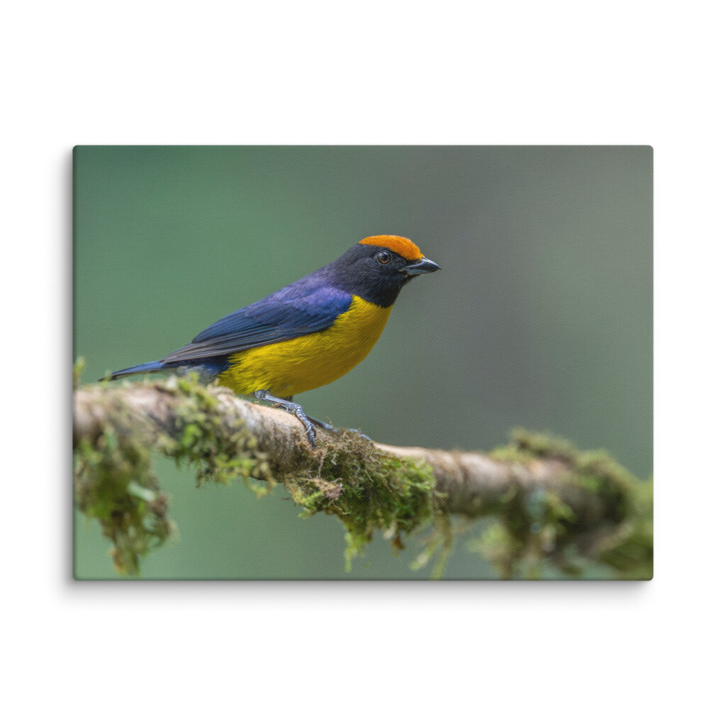 Tawny-capped euphonia in cloud forest! Canvas