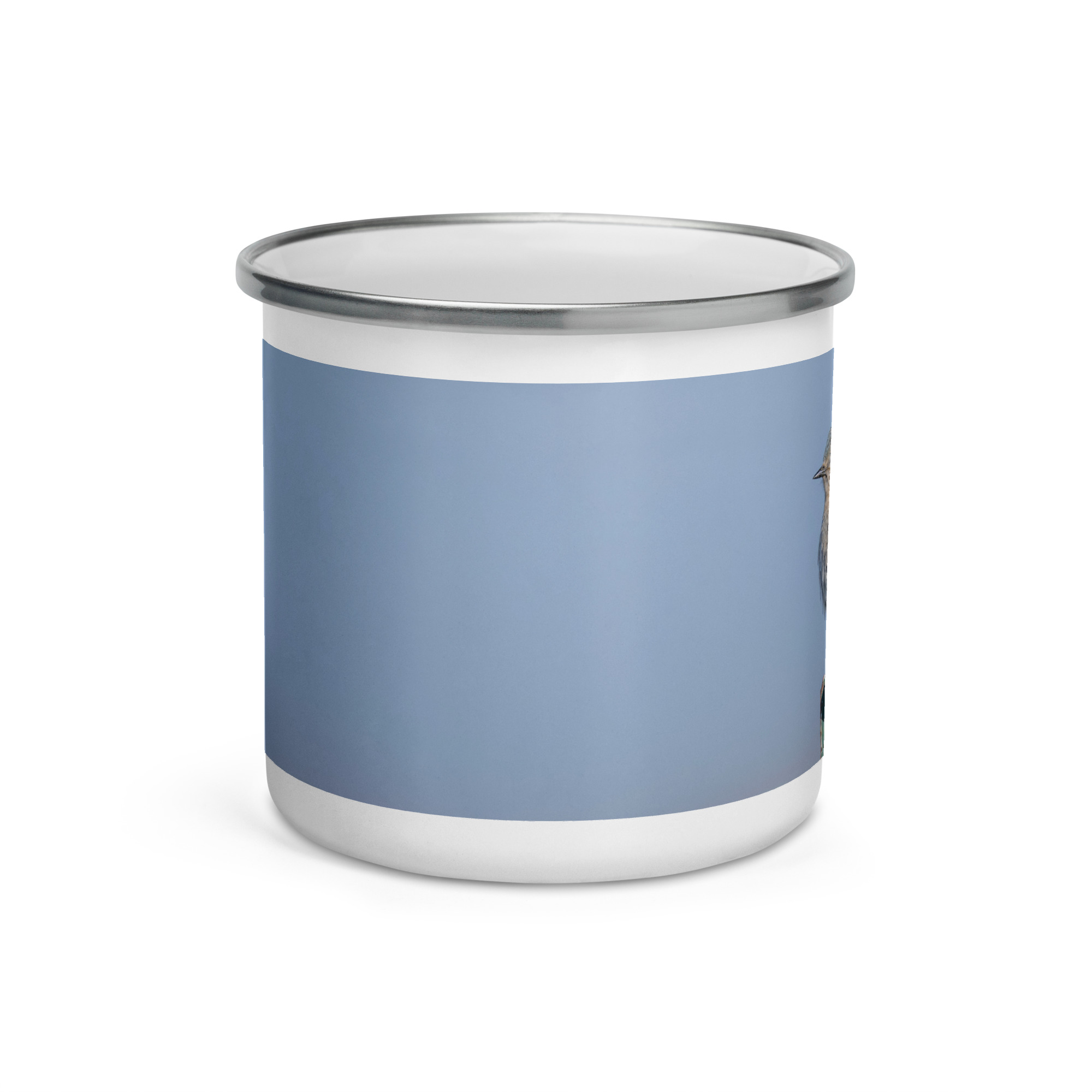 Female Mountain Bluebird! Enamel Mug - Image 2