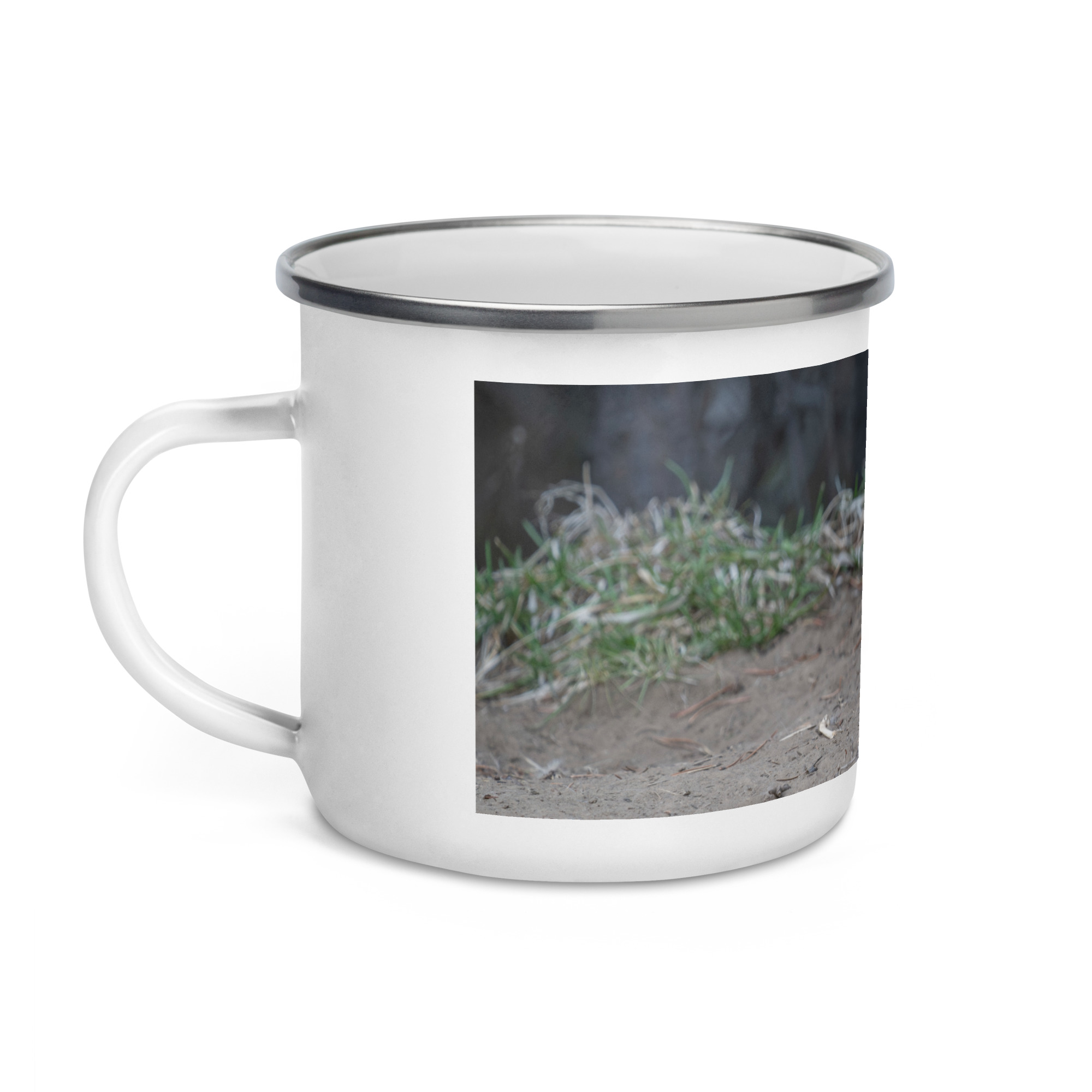 Baby Fox! Enamel Mug - Image 3