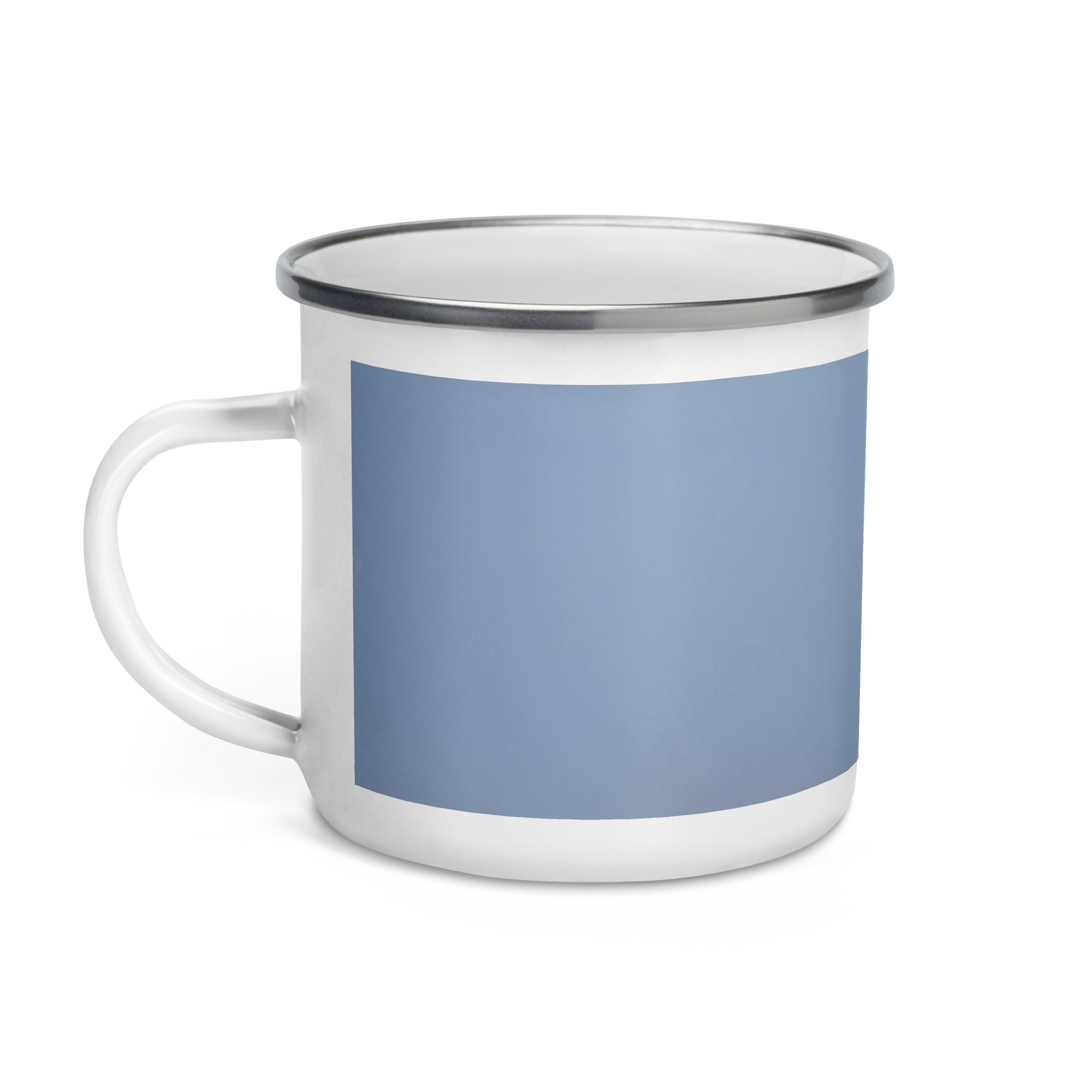 Female Mountain Bluebird! Enamel Mug - Image 3