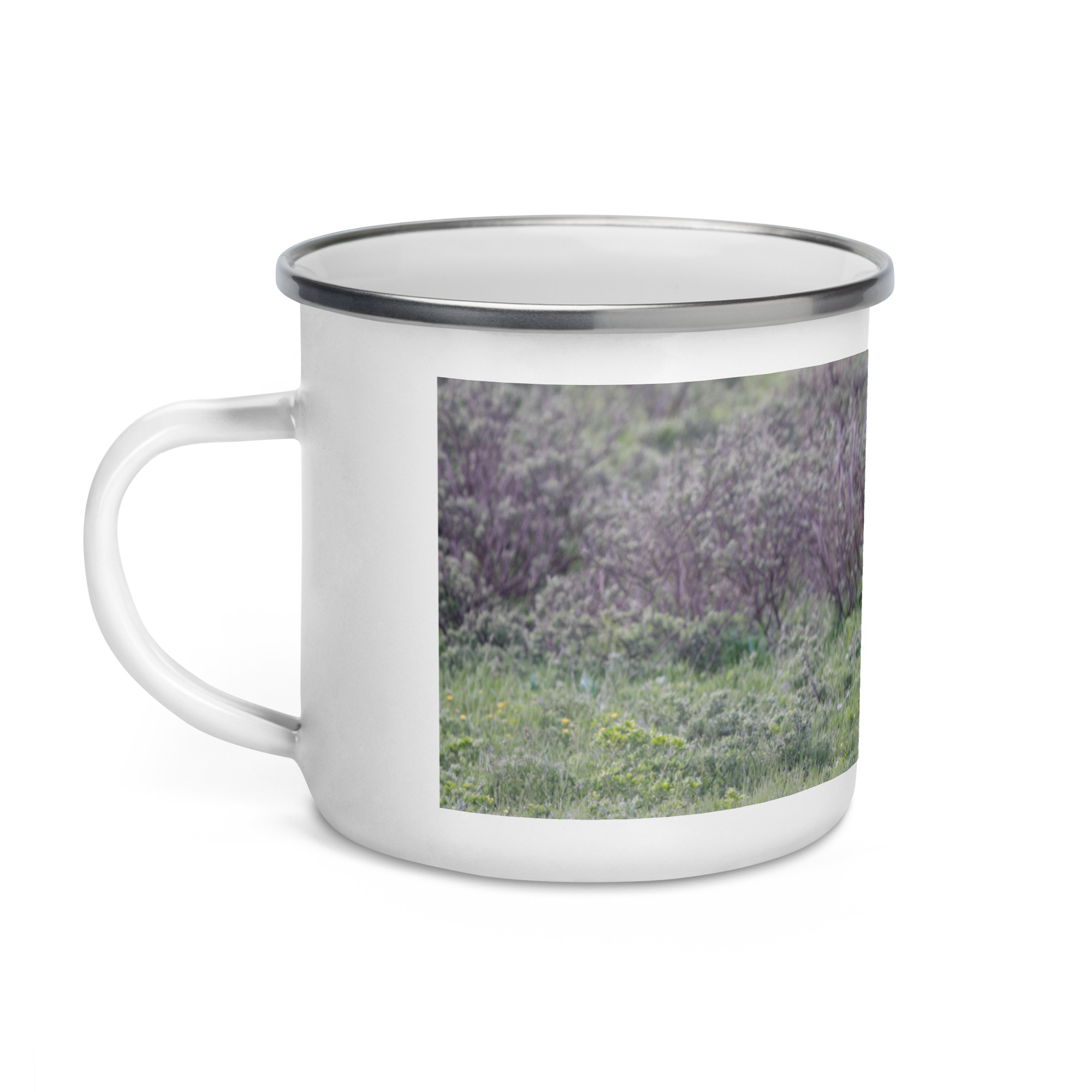 American black bear! Enamel Mug - Image 3