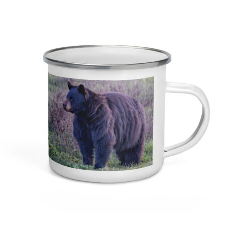 American black bear! Enamel Mug