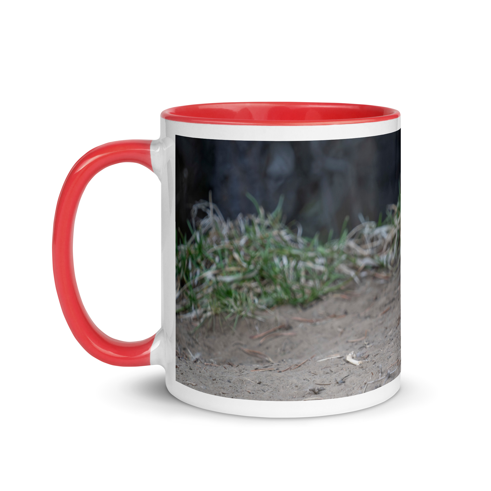 Baby Fox! Mug with Color Inside - Image 3