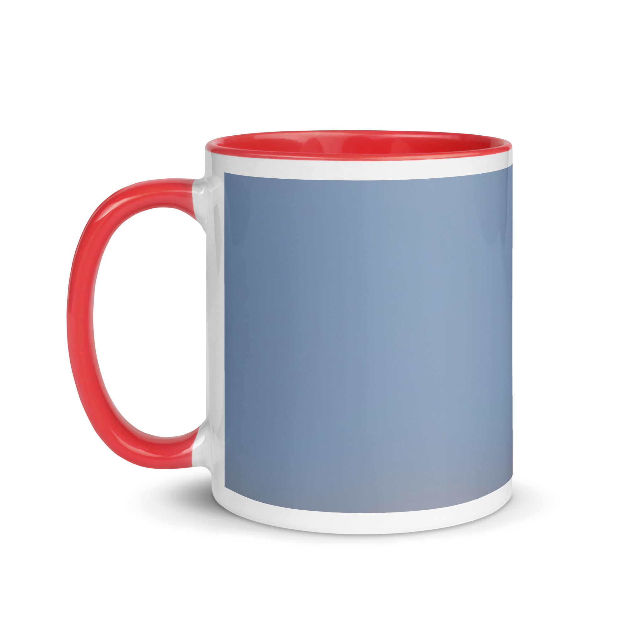 Female Mountain Bluebird! Mug with Color Inside - Image 3