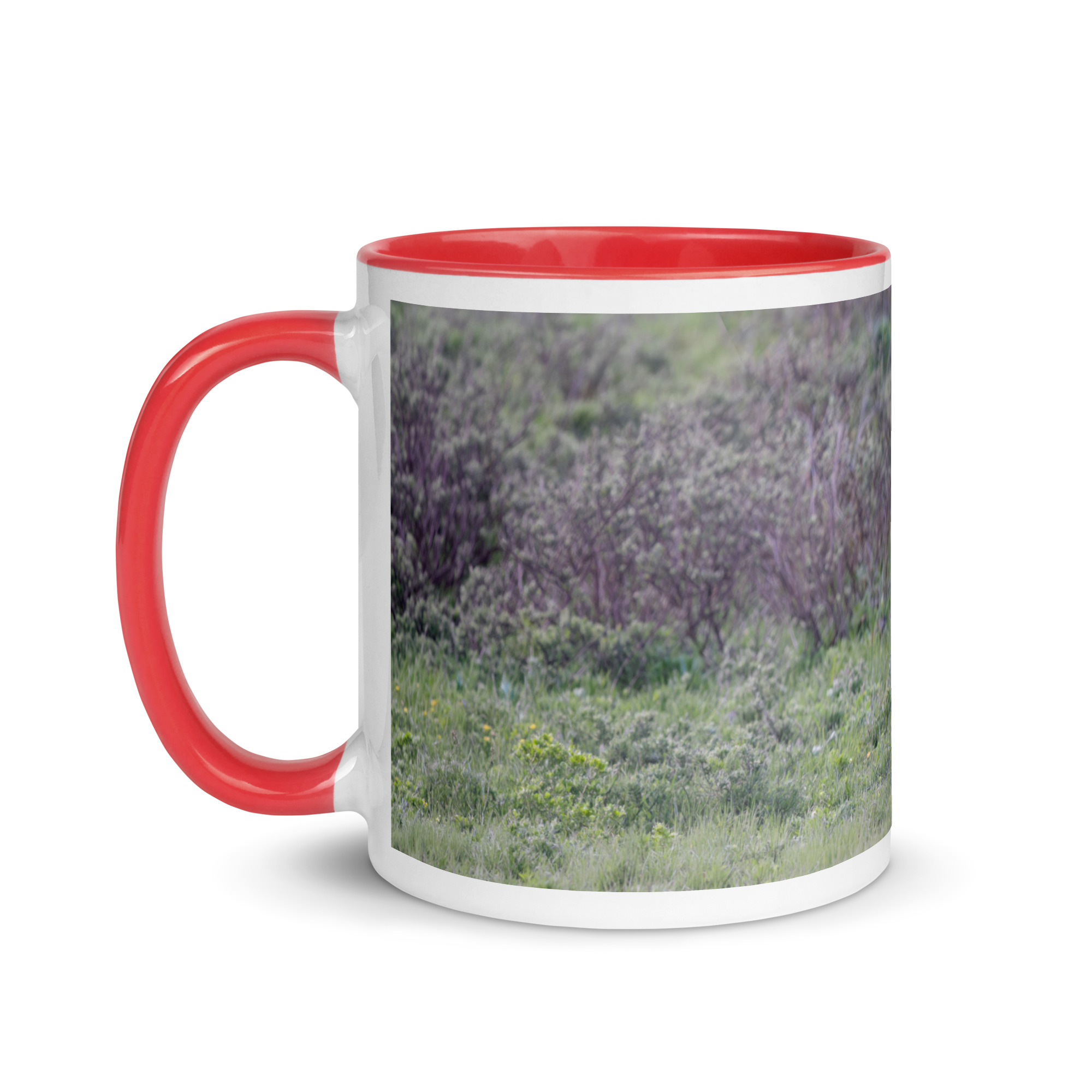 American black bear! Mug with Color Inside - Image 3