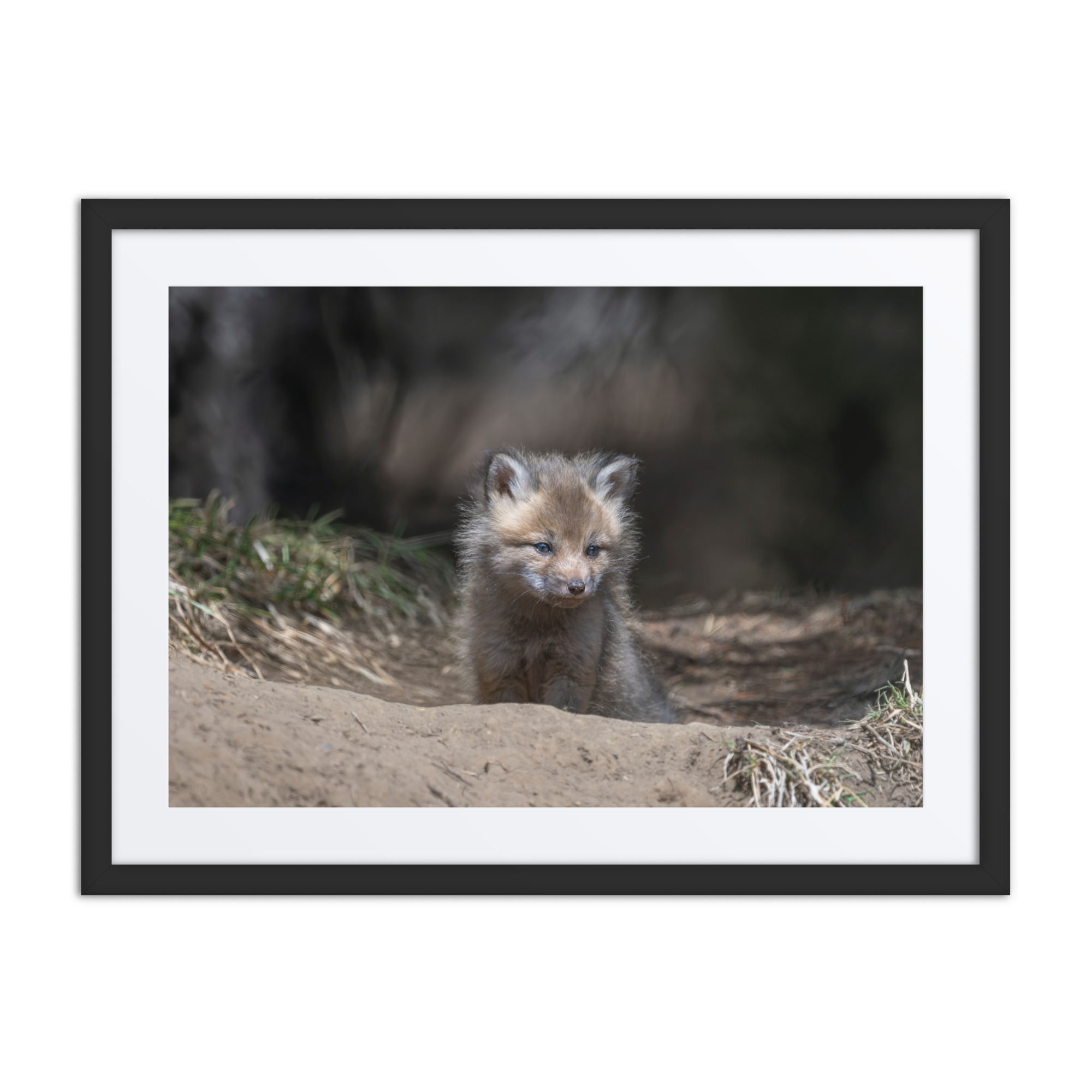 Contemplation in Progress! Framed mat poster - Image 4